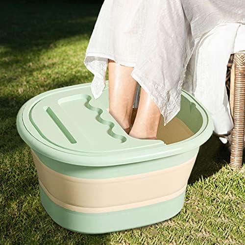 Колколо стапало када од када, преклопен простор за нозе, заштеда на нозе бања бања масирање на слив за натопување на стапалото