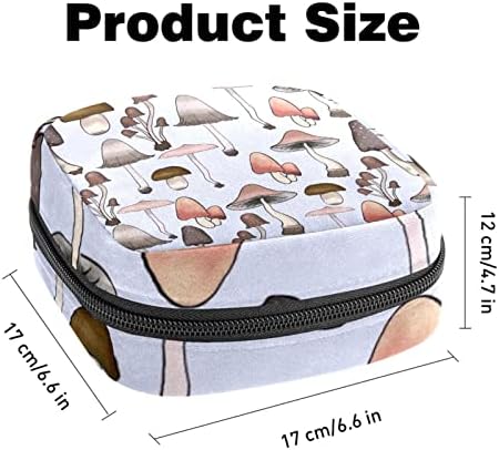 Печурка со пурпурна торба санитарна торба за чување на салфетки за чување тампони за патувања собираат торба женска нега санитарна организатор за тинејџерски учи?