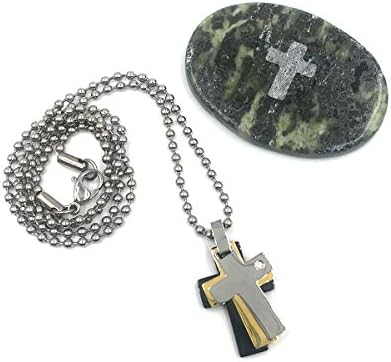Ирска Конемара мермер Загрижена камен со крст и три-тон крст