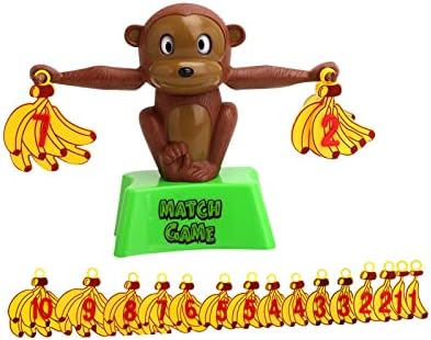 Милагето Мајмун Рамнотежа Математика Игра, Број Учење, Материјал Едукативни, Мајмун Рамнотежа Броење Играчки За Комуникација Соработка
