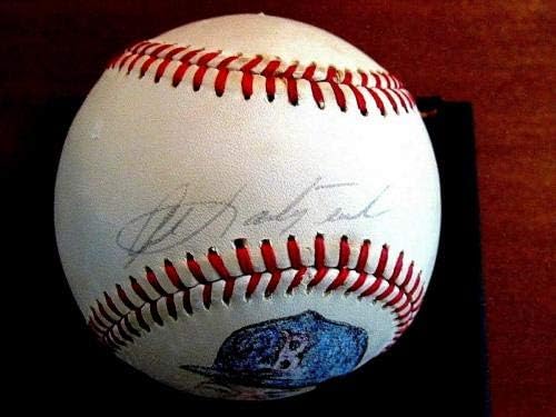Carl Yastrzemski Red Sox Hof потпишан Auto MacPhail насликан портрет Бејзбол ЈСА - автограмирани бејзбол