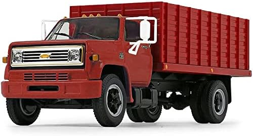 Прва брзина од 1970-тите Chevy C65 жито камион со пченкарен товар црвен 1/34 Diecast Model 10-4253