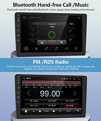 Андроид Автомобил Стерео за Бенц М-Класа W166 ML 2011-2015 со GPS Навигација, Rimoody 9 Инчен Екран На Допир Автомобил Радио Со Bluetooth FM WiFi