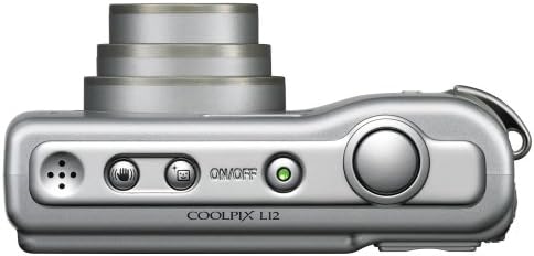 Nikon Coolpix L12 7MP дигитална камера со 3x оптички вибрации за намалување на зумот