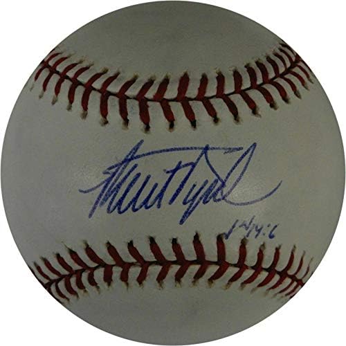 Пол Бирд Хард потпиша автограмиран безбол во мајор лига w/COA - Автограмирани бејзбол