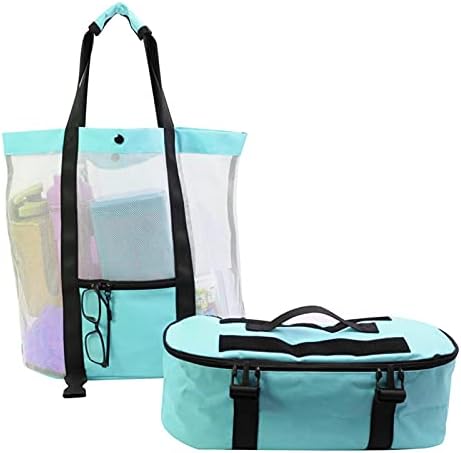 Торба За Одвојување Fdit, 2 во 1 Повеќенаменска Торбичка За Плажа За Кампување на Отворено