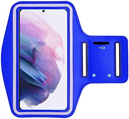 За случајот Galaxy A51, водоотпорен спортски водечки теретана кутија со кабел за полнење за Samsung A51 Pink