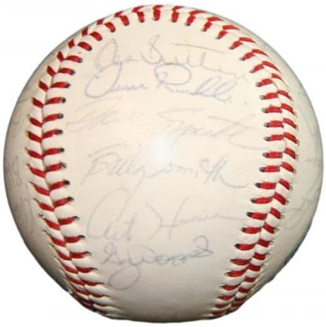 1981 Тимот На Хјустон Астрос Потпиша Бејзбол Со Автограм Рајан Сатон Цедено 91106б40-Бејзбол Со Автограм
