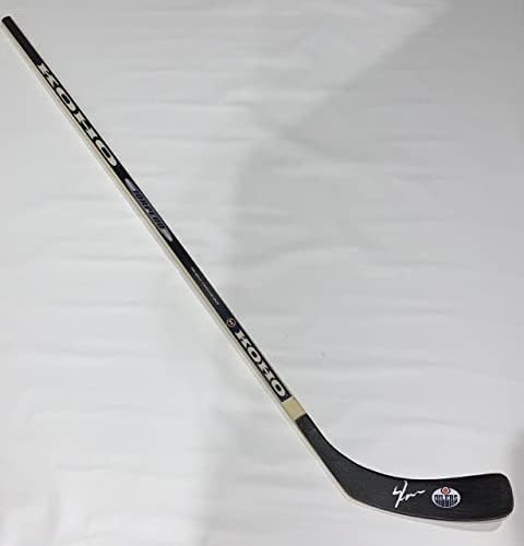 Рајан Нугент -Хопкинс потпиша хокеј стап Едмонтон Оилдерс доказ JSA COA - Автограмирани NHL стапчиња
