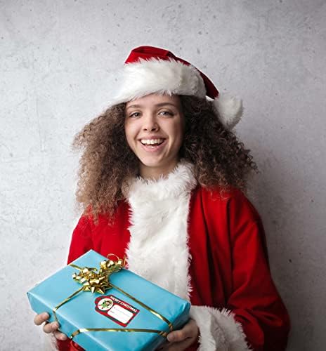 216 Парчиња Божиќни Самолепливи Налепници За Ознаки За Подароци, Налепници За Етикети За Имиња За Божиќни Празнични Украсни