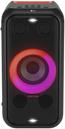 LG XBOOM XL5 200W 2.1CH Аудио систем за осветлување на прстенот со повеќе бои до батерија до 12 ч.