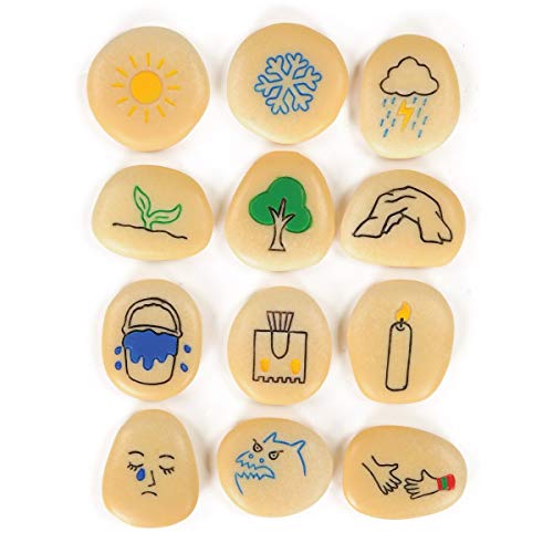 Камењата за саморегулација на жолта врата им помагаат на децата да изразуваат емоции