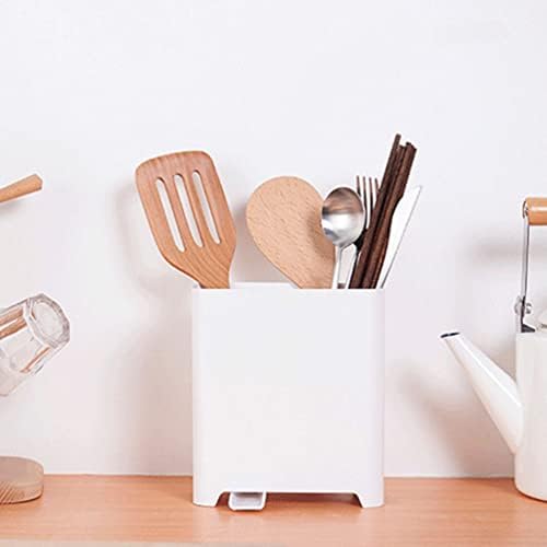 Cabilock кујнски прибор за прибор за кујнски прибор за кујнски држачи за јадење четкички за прибор за јадење сребрени производи