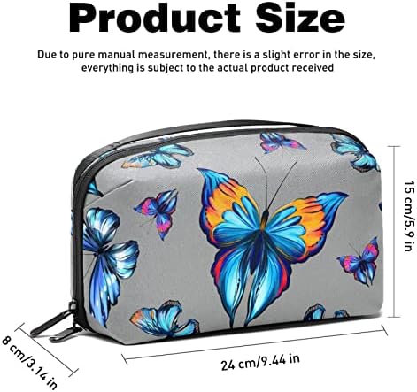 Водоотпорна Торбичка За Шминка Торба За Шминка За Пеперутки Организатор Торба За Тоалетна Торба Со Патент Мала Козметичка Торба За Убавина