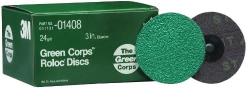 3М Зелен корпус РОЛОК ДИСК, 01408, 24YF, 3 во, 25 дискови по картон
