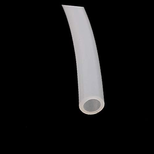 X-gree 4 x 6mm проucирна силиконска цевка цевка за црево за вода 2 метри должина (4 x 6 mm tubo de silicona trancúcido tubo de agua manguera
