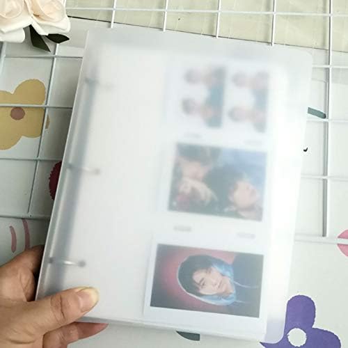 Kimyoaee Фото албум 3 инч 120 џебови Фото книга Складирање на филм за Fujifilm instax mini 11 mini liply mini 9 8 8+ 7s 25 50s 90