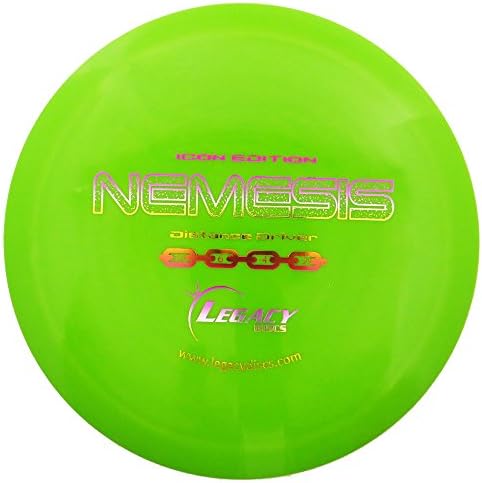 Legacy Discs Icon Edition Nemesis Dister Driver Golf Disc [Боите може да варираат] - 166-170G
