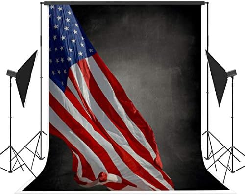 Лофарис Американско Знаме Позадина За Фотографија Знаме На САД Црна Апстрактна Позадина Ден На Независноста Патриотска Активност Украси За