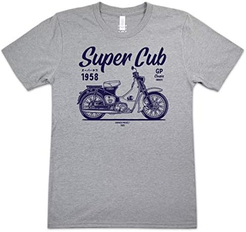 GarageProject101 Super Cub Motorcycle маица