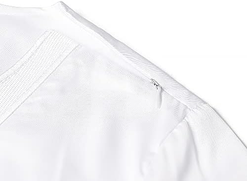 ХД -машка африканска облека за вез за везење Дашики, долги ракави, сите бели кошула и панталони поставени