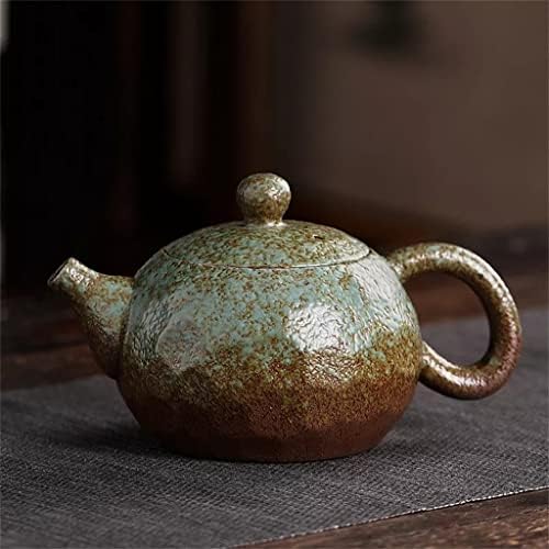 Дебела ретро јапонска керамичка чајничка рачка со чај сет за домаќинство чајник