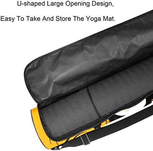 илустрација торба за носач на јога мат со лента за рамо од јога мат торба торба торба за плажа торба