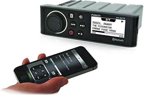 Fusion Ms-RA70 stereo со 4X50W AM/FM/Bluetooth 2-ЗОНА USB Безжична Контрола за Апликацијата Fusion Link