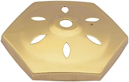 6-еднострана хексагонална форма ја испушти месинг-вазна капаче за ламба