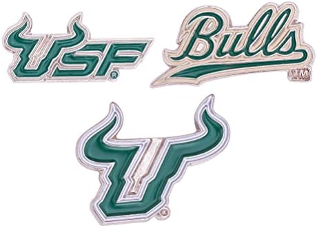 Универзитет на Јужна Флорида Лапел пинови УСФ Булс лого емајл направен од метал