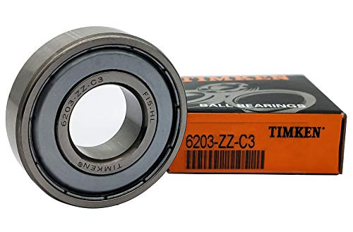 2pack Timken 6203-2ZC3 6203-2Z Двоен метални заптивки 17x40x12mm