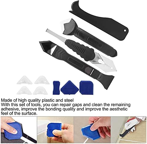Buzika 11pcs пластична алатка за алатки постави заптивната смесана шпатула за чистење на млазницата Spatulas Spatulas Spater Spreader