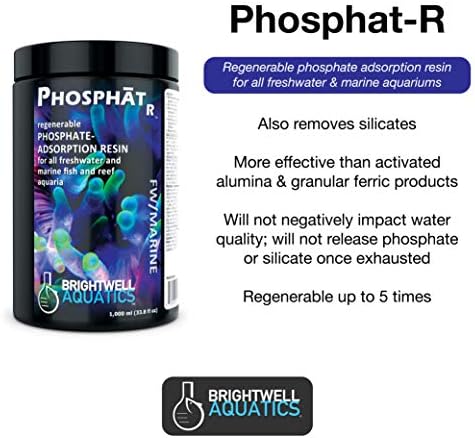 Brightwell Aquatics Phosphatr - Регенебилен фосфат Отстранување на смола за морски риби и гребени аквариуми