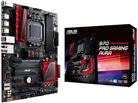 ASUS 970 PRO Gaming/Aura ATX DDR3 AM3 + AMD 970 + SB 950 SATA 6GB/S USB 3.1 ATX AMD Матична плоча