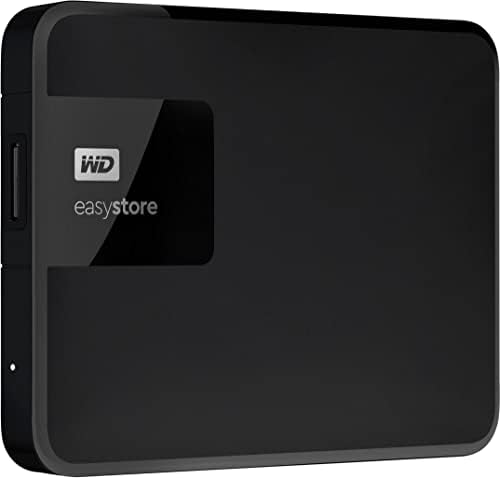 Западен Дигитален WD WDBKUZ0020BBK - WESN Easystore 2tb Надворешен USB 3.0 Пренослив Хард Диск-Црн