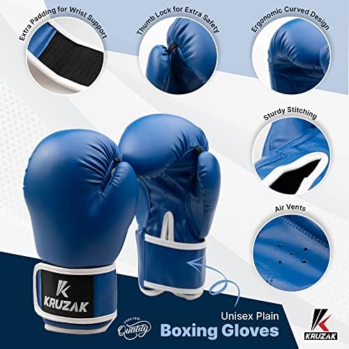 Крузак обичен фокус митс и боксерски ракавици поставени за обука за кикбокс и муај тајландски ММА - фитнес комплет со влошки за