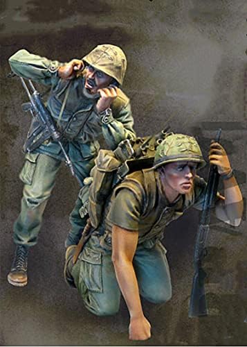 Гудмоел 1/35 Виетнамска војна во војната во војната на американските армии за борбени смоли модели/необработен и необоен минијатурен