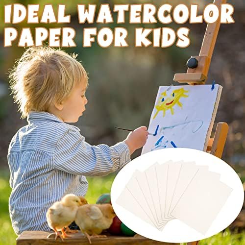 120 листови памук акварел хартија ладна хартија за хартија за деца за деца Возрасни акварелистички почетни уметници