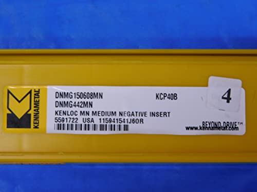 4 ПАРЧИЊА KENNAMETAL DNMG442MN DNMG150608MN KCP40B Карбид Вметнува DNMG 442 - MB12252BW2