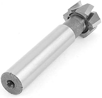 X-Ree 16mm сечење диа 8мм длабочина hss-al 6 флејти t слот за крај на мелницата со должина од 60мм долги 60мм (diámetro de corte de 16 mm