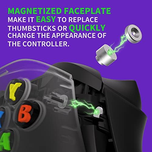 екстремни FaceMag Камелеон Виолетова Сина Магнетна Замена Пред Домување Школка За Xbox Серија X & Засилувач; S Контролер, Diy Faceplate