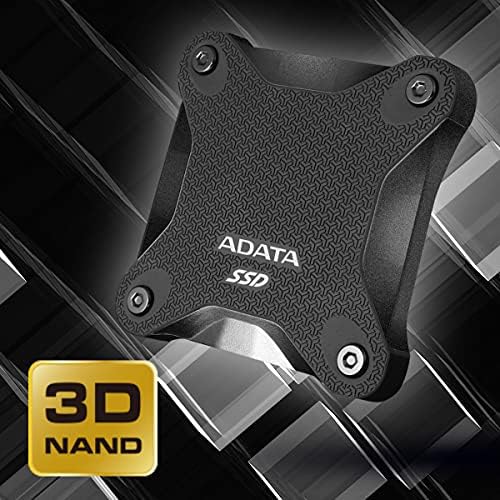 ADATA SD600Q 960GB Ултра-Брзина Пренослив Издржлив Надворешен SSD-До 440MB/s-3D NAND USB3. 2 Црна