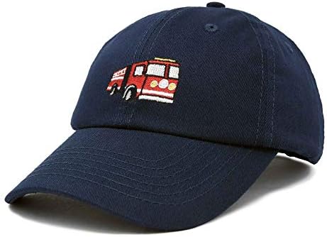 Даликс Firetruck Hat Деца момчиња девојчиња противпожарни камиони Бејзбол капа