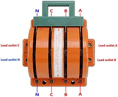 ЗЛАСТ 4П 32А /63А/100А/160А/225А Двојно Фрлање Двонасочна Обратна Секвенца Нож Прекинувач Трифазен Четири Жичен Електричен Нож