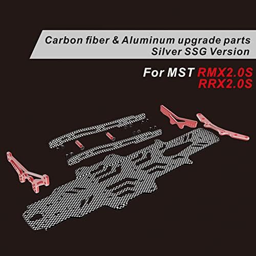 Комплет за надградба на јаглеродни влакна и алуминиум за MST RMX2.0S и RRX2.0S 1:10 RC Drift Car SSG Verson