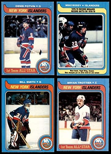 1979-80 O-PE-CHEE New York Islanders во близина на екипата сет 4.5-VG/EX+-непотпишани хокеј картички
