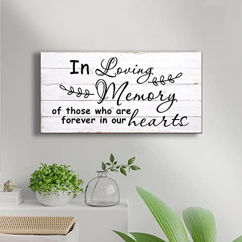 Utf4c во memoryубовна меморија дрвена плакета 12 x 6 свадбени цитати рустикален засекогаш во нашата срцева wallидна уметност што