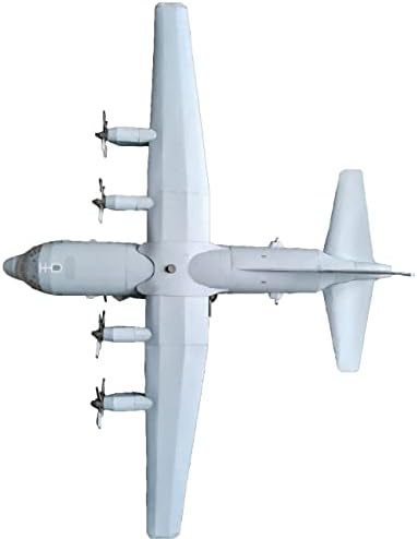 Csyanxing 1/100 скала хартија воена Локхид AC-130U Ghost Ghost Aerial Gunship Model за собирање подарок