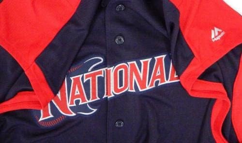 2019 година празно игра на Националната лига издаде Navy Jersey Vest All Star Game 50 790 - Игра користена дресови на MLB
