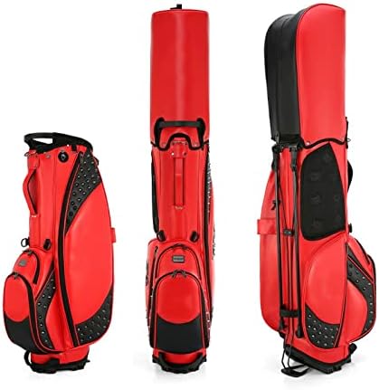 Издржлива торба за голф, количка за колички, не само што изгледа одлично, туку има и рачка за носење за лесно движење околу теренот, торба за носење голф за мажи и жен